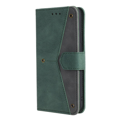 Anymob IPhone Blue Splicing Flip Leather Phone Cases Wallet Book Style Cover-Mobile Phone Cases-PEROZ Accessories
