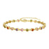 Anyco Bracelet Gold Platted Cubic Zirconia Bracelet Bangle Jewelry Ournd Shape Colorful Summer Style Tennis Bracelet For Women-Bracelets-PEROZ Accessories