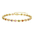 Anyco Bracelet Gold Platted Cubic Zirconia Bracelet Bangle Jewelry Ournd Shape Colorful Summer Style Tennis Bracelet For Women-Bracelets-PEROZ Accessories