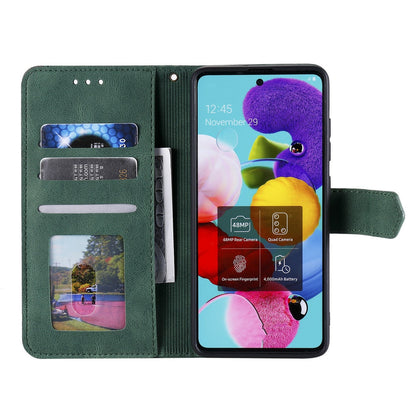 Anymob Samsung Pink Splicing Flip Leather Case Card Slot Wallet Phone Cover-Mobile Phone Cases-PEROZ Accessories