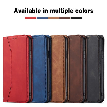 Anymob iPhone Case Blue Magnetic Flip Book Style Wallet Protection Cover-Mobile Phone Cases-PEROZ Accessories
