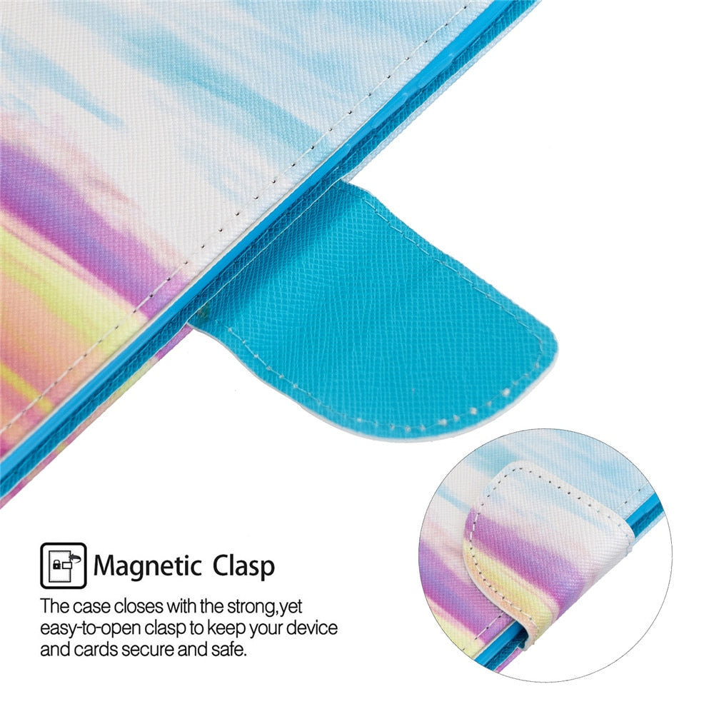 Anymob iPhone Multicolor Wallet Filp Case Leather For Touch Cover With Card Slot-Mobile Phone Cases-PEROZ Accessories