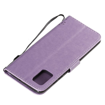 Anymob Samsung Cream Tree Cat Leather Flip Case Wallet Phone Cover Protection-Mobile Phone Cases-PEROZ Accessories