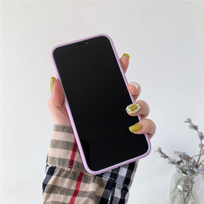 Anymob iPhone Gray Soft Silicone Phone Cases Candy Colors TPU Back Cover-Mobile Phone Cases-PEROZ Accessories