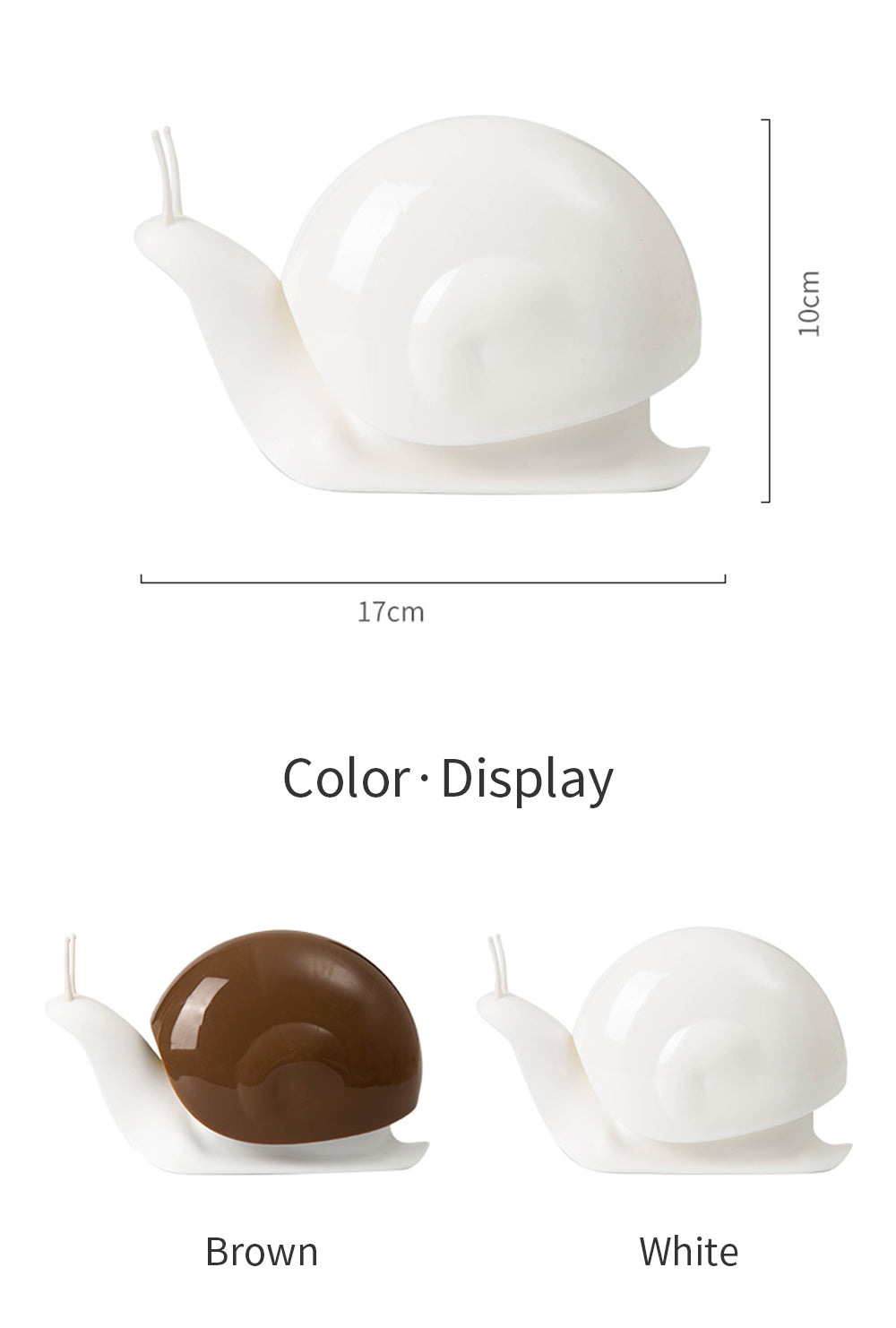 Anyhouz Snail-Shaped Lotion Shampoo Shower Gel Dispenser Black Pump Bottle Home Bathroom Portable Soap-Bathroom and Toilet Accessories-PEROZ Accessories