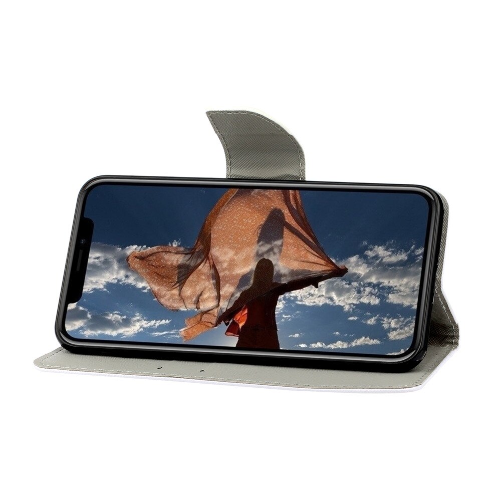 Anymob iPhone Blue Luminous Buterfly Flip Phone Cases Magnetic Leather Wallet Back Cover-Mobile Phone Cases-PEROZ Accessories