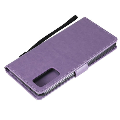 Anymob Samsung Violet Leather Flip Case Wallet Cases Phone Bag Shell Cover-Mobile Phone Cases-PEROZ Accessories