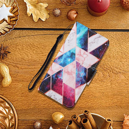 Anymob Samsung Ocean Blue Pattern Phone Case Magnetic Flip Leather Wallet Painted Cover-Mobile Phone Cases-PEROZ Accessories