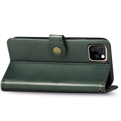 Anymob iPhone Case Black Flip Leather Card slot Wallet Phone Book Style Cover-Mobile Phone Cases-PEROZ Accessories