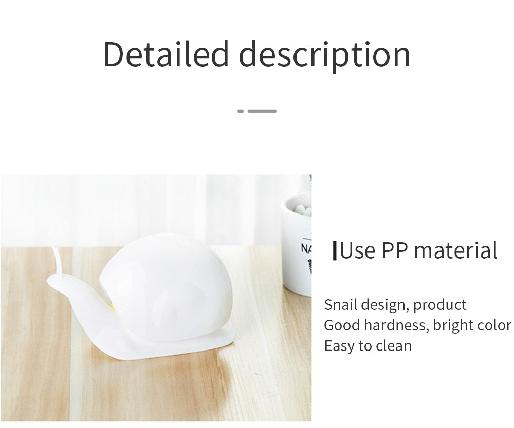 Anyhouz Snail-Shaped Lotion Shampoo Shower Gel Dispenser Black Pump Bottle Home Bathroom Portable Soap-Bathroom and Toilet Accessories-PEROZ Accessories