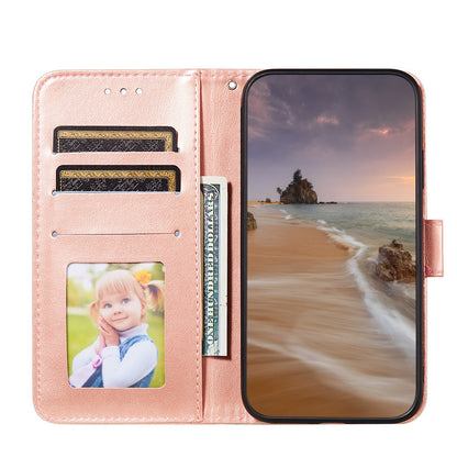 Anymob iPhone Case Pink Solid Color Leather Fashion Magnetic Flip Wallet Cover-Mobile Phone Cases-PEROZ Accessories