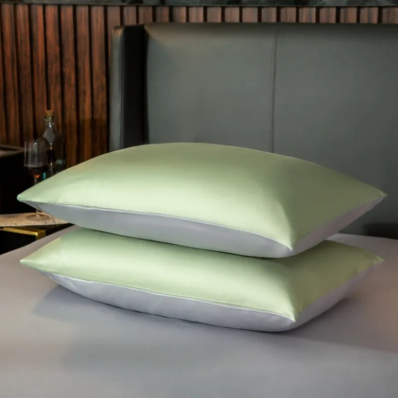 Anyhouz Duvet Comforter Set King Green/ Light Grey Egyptian Cotton Thick Blanket Bedspread 4 Pcs Bed Set-Comforter-PEROZ Accessories