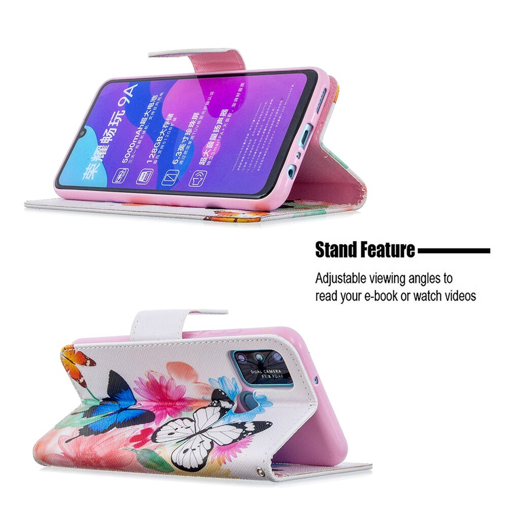 Anymob Huawei Black and Bear Flip Leather Mobile Phone Case Cover-PEROZ Accessories