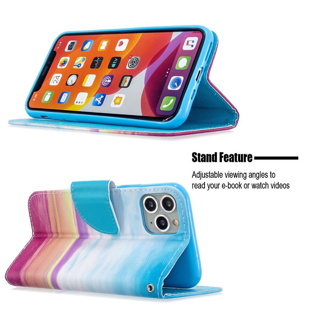 Anymob iPhone Pink Wallet Filp Case Leather For Touch Cover With Card Slot-Mobile Phone Cases-PEROZ Accessories