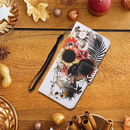 Anymob Samsung Multicolored Marbling Pattern Phone Case Magnetic Flip Leather Wallet Painted Cover-Mobile Phone Cases-PEROZ Accessories