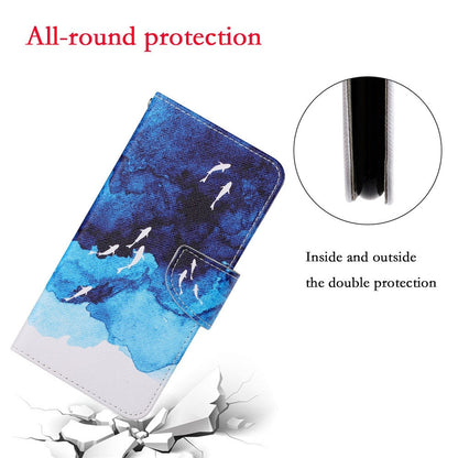 Anymob Samsung Cute Kitty Pattern Phone Case Magnetic Flip Leather Wallet Painted Cover-Mobile Phone Cases-PEROZ Accessories