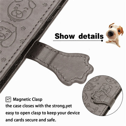 Anymob iPhone Case Blue Magnetic Flip Leather Card slot Wallet Phone Book Style Cover-Mobile Phone Cases-PEROZ Accessories