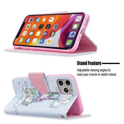 Anymob iPhone Case Multicolor Ballon Unicorn Painted Leather Magnetic Flip Wallet Cover Shell-Mobile Phone Cases-PEROZ Accessories