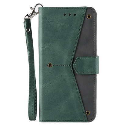 Anymob IPhone Blue Splicing Flip Leather Phone Cases Wallet Book Style Cover-Mobile Phone Cases-PEROZ Accessories