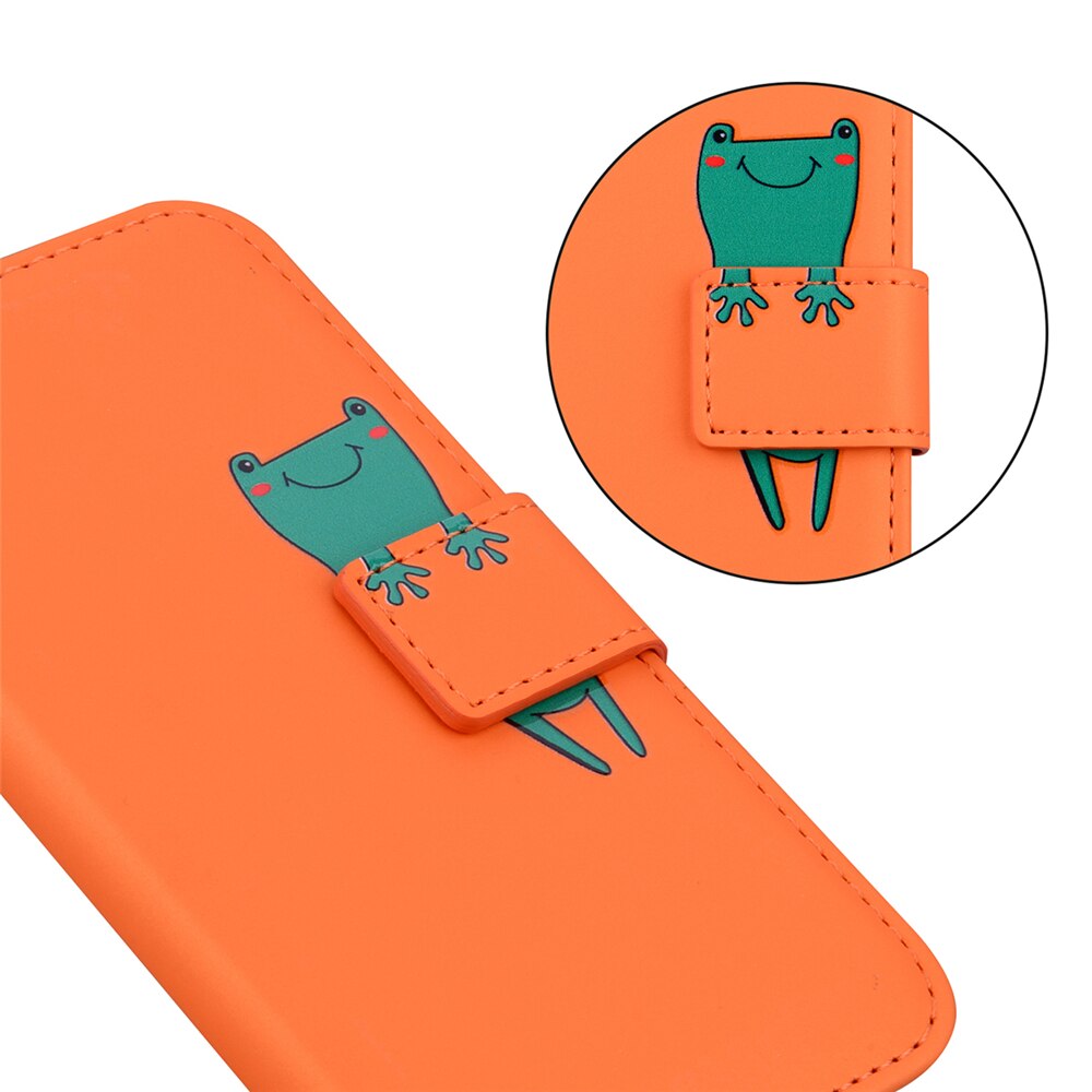 Anymob Samsung Red Flip Leather Case Wallet Phone Cover-Mobile Phone Cases-PEROZ Accessories