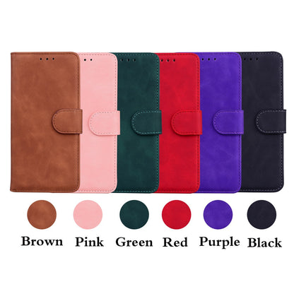 Anymob iPhone Case Black Magnetic Leather Wallet Flip Solid Color Phone Cover-Mobile Phone Cases-PEROZ Accessories