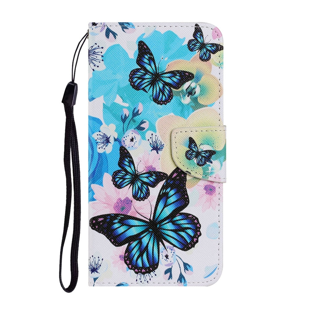 Anymob Samsung Bamboo Panda Painted Case Flip Wallet Leather Phone Cover-Mobile Phone Cases-PEROZ Accessories
