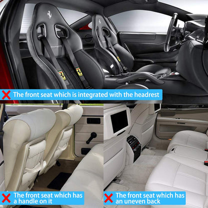 Anypack Car Back Seat Organizer 2pc with Touch Screen Tablet Holder Kick Mats with Pocket for Toys-Car Accessories-PEROZ Accessories