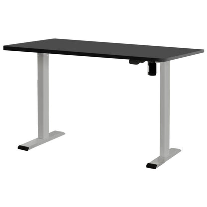 Artiss Electric Standing Desk Motorised Sit Stand Desks Table Grey Black 140cm-Electric Standing Desks - Peroz Australia - Image - 2
