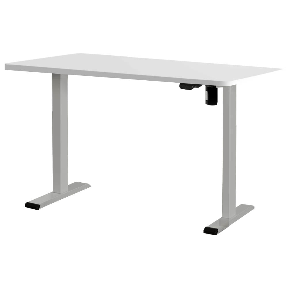 Artiss Electric Standing Desk Motorised Sit Stand Desks Table Grey White 140cm-Electric Standing Desks - Peroz Australia - Image - 2