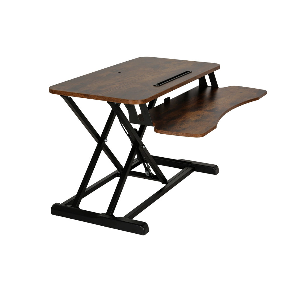 Artiss Standing Desk Riser Height Adjustable Sit Stand Desks Computer Desktop-Furniture &gt; Office-PEROZ Accessories