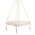 Gardeon Kids Swing Hammock Chair 100cm - Cream-Hammock-PEROZ Accessories