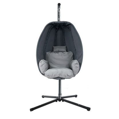 Gardeon Outdoor Furniture Egg Hammock Hanging Swing Chair Pod Lounge Chairs-Furniture &gt; Outdoor-PEROZ Accessories