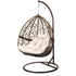 Gardeon Outdoor Hanging Swing Chair - Brown-Hammock-PEROZ Accessories