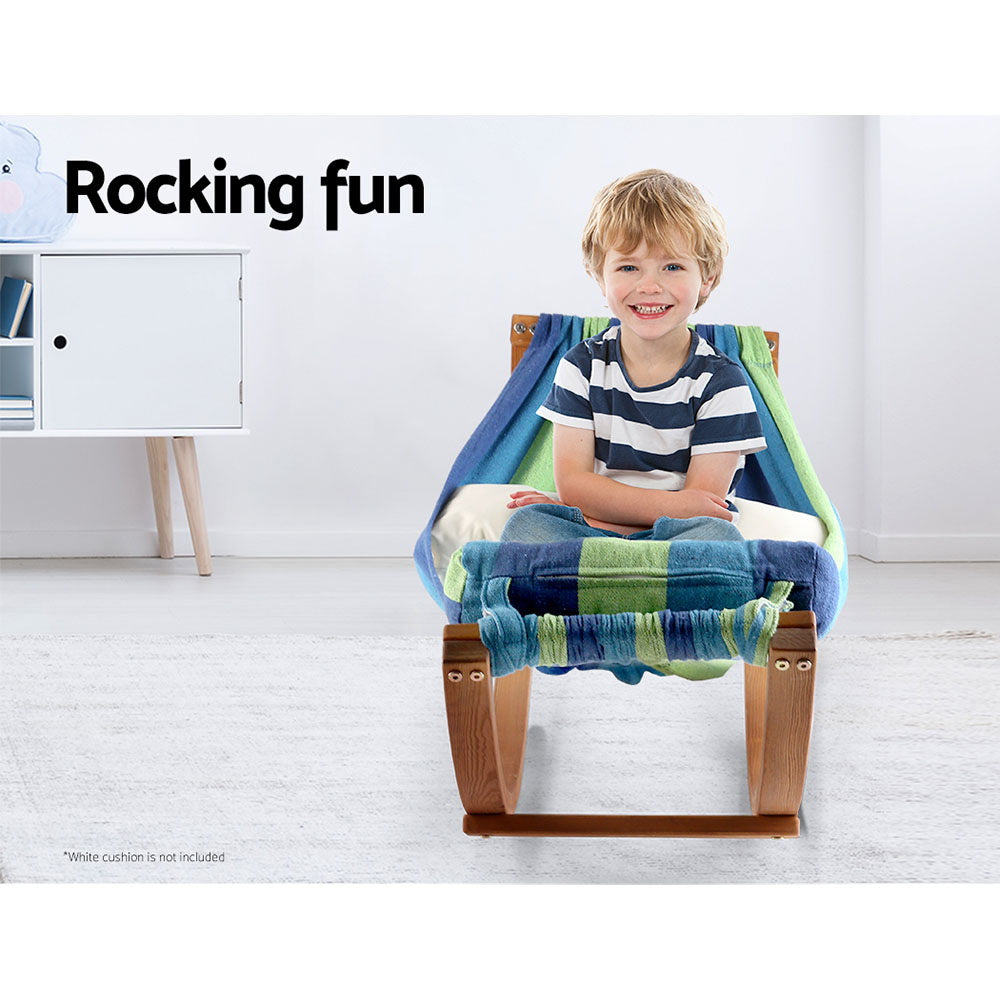 Gardeon Hammock Bed Outdoor Camping Kids Timber Hammock Rocking-Hammock-PEROZ Accessories