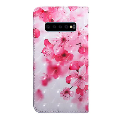 Anymob Samsung Cherry Blossom Leather Sparkling Case Wallet Flip Magnetic Cover-Mobile Phone Cases-PEROZ Accessories
