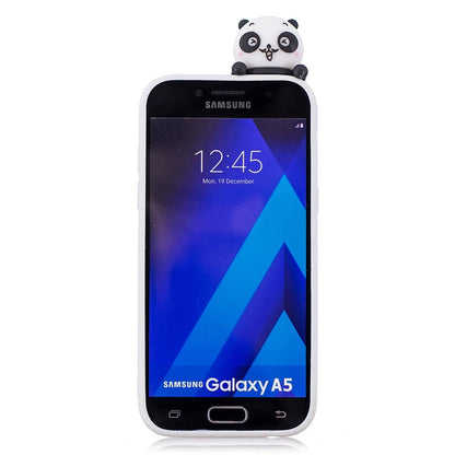 Anymob Samsung Case Sky Blue Soft Silicone 3D Unicorn Panda Phone Cover Protection-Mobile Phone Cases-PEROZ Accessories