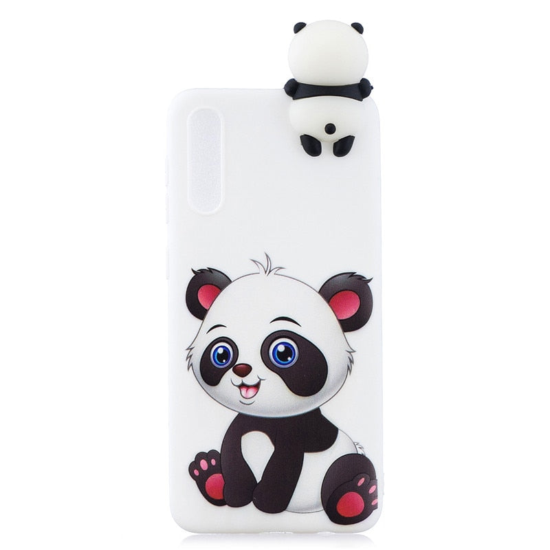 Anymob Samsung Sky Blue Poodle Silicone Case Animal Back Cover-Mobile Phone Cases-PEROZ Accessories