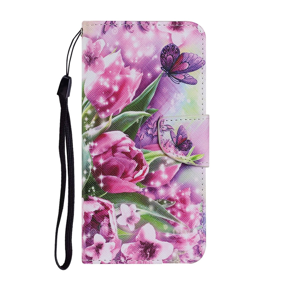 Anymob Samsung Bamboo Panda Painted Case Flip Wallet Leather Phone Cover-Mobile Phone Cases-PEROZ Accessories