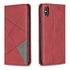 Anymob iPhone Case Red Flip Wallet Luxury Vintage Business Leather Magnetic Phone Bag-Mobile Phone Cases-PEROZ Accessories