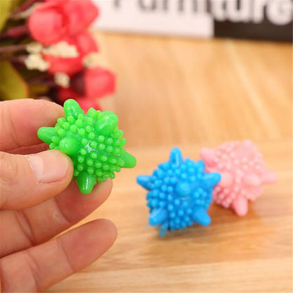 Anyhouz Magic Laundry Ball Random Color Sponge Reusable Pet Hair Lint Fiber Catcher Remover Tool For Washing Machine-Bathroom and Toilet Accessories-PEROZ Accessories