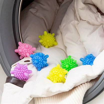 Anyhouz Magic Laundry Ball Random Color Sponge Reusable Pet Hair Lint Fiber Catcher Remover Tool For Washing Machine-Bathroom and Toilet Accessories-PEROZ Accessories