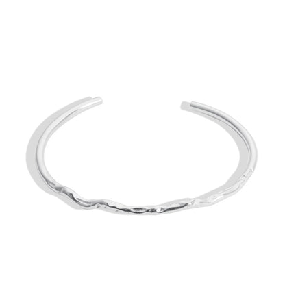 Anyco Bracelet Chain 5A Cubic Zirconia Solitaire Double Layered Adjustable 925 Sterling Silver Women Bracelets Bangles-Bracelets-PEROZ Accessories