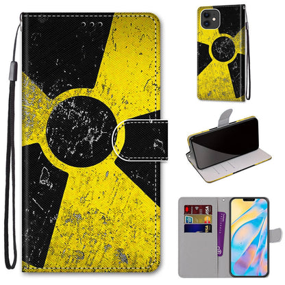 Anymob iPhone Case Green Leaf Lovely Cartoon Cat Phone Bag Flip Wallet Leather Protection Cover-Mobile Phone Cases-PEROZ Accessories