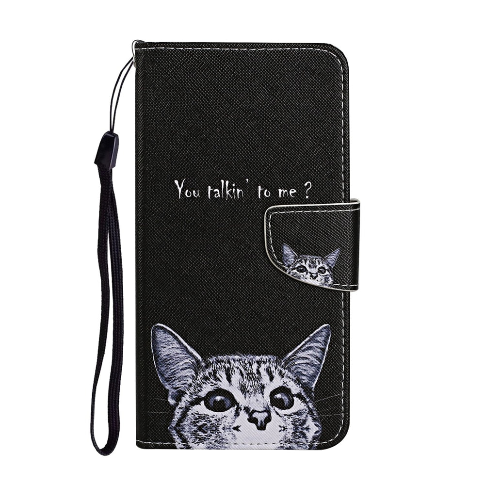 Phone Cases on For Samsung Galaxy A51 A71 A41 A31 A21 A11 A21S A01 Leather Flip Stand Cover For Samsung A10 A20 A30 A40 A50 Capa-Mobile Phone Cases-PEROZ Accessories