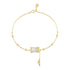 Anyco Bracelet S925 Gold Bamboo Joint Jade Bracelet Customize 22K Gold Plated Bracelets For Women Jewelry Necklaces Set-Bracelets-PEROZ Accessories