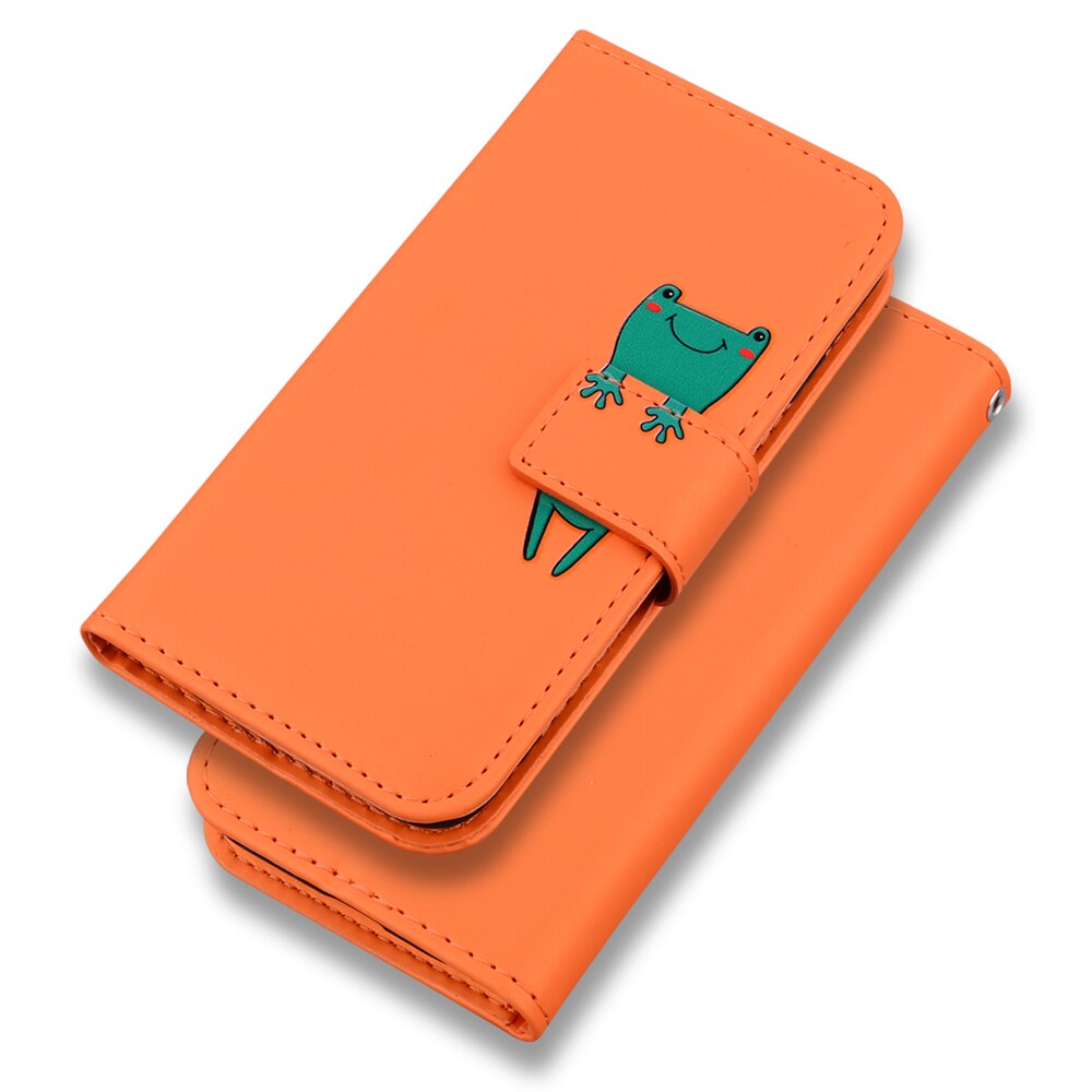 Anymob Samsung Black Flip Leather Case Wallet Phone Cover-Mobile Phone Cases-PEROZ Accessories