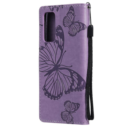 Anymob Samsung Khaki Flip Leather Case Wallet Cover Stand Cover-Mobile Phone Cases-PEROZ Accessories