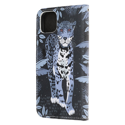 Anymob iPhone Case Black Cat Leather Flip Wallet Cartoon Stand Phone Cases Cover-Mobile Phone Cases-PEROZ Accessories