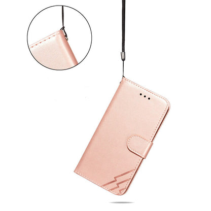 Anymob iPhone Case Red Solid Color Leather Fashion Magnetic Flip Wallet Cover-Mobile Phone Cases-PEROZ Accessories