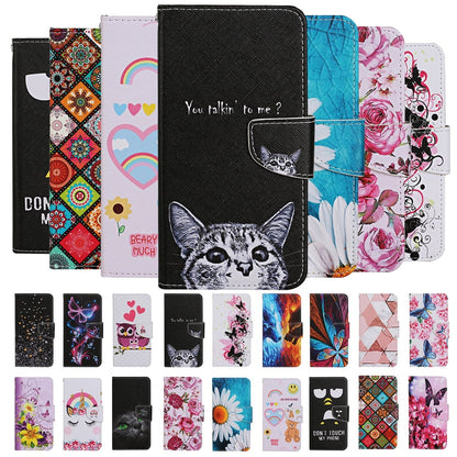 Phone Cases on For Samsung Galaxy A51 A71 A41 A31 A21 A11 A21S A01 Leather Flip Stand Cover For Samsung A10 A20 A30 A40 A50 Capa-Mobile Phone Cases-PEROZ Accessories